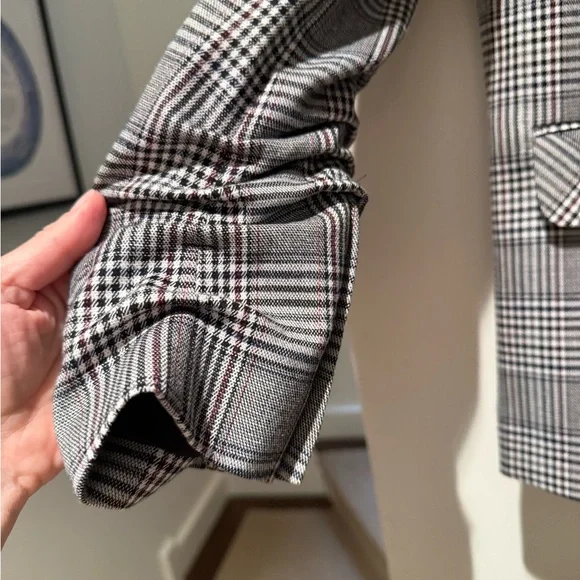 1. State Black and White Plaid Blazer from Nordstrom - Picture 4 of 7